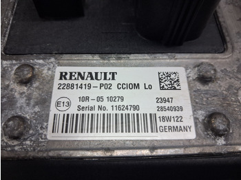 Elektrisch systeem voor Vrachtwagen RENAULT STEROWNIK CCIOM 6x2 RENAULT GAMA T C K RANGE 22881419 P02: afbeelding 4