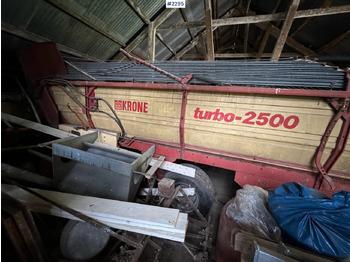 Hooi-/ Voedermachine 1990 Krone Turbo 2500 Loading trolley: afbeelding 3