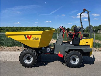 Kiepwagen met knikbesturing WACKER