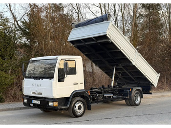 Kipper vrachtwagen MAN