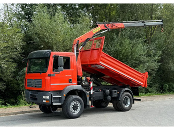 Kipper vrachtwagen MAN TGM 18.280