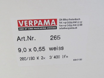 Onderdelen voor Drukmachine 5 x UMREIFUNGSBAND VERPAMA: afbeelding 3