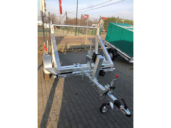 Nieuw Haspelwagen PRZYCZEPA KABLOWA POD BĘBEN KABLOWY DO KABLI / CABLE TRAILER FOR CABLE DRUMS: afbeelding 4