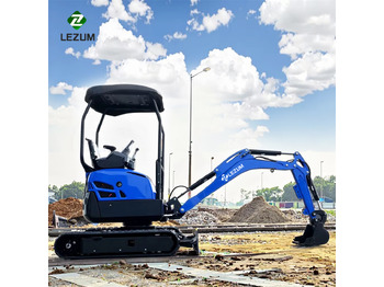 Nieuw Minigraafmachine LEZUM Mini Excavator Digger Miniexcavadora EPA Kubota Engine Chinese LADYS DY18 Mini Excavator For Sale With Mini Excavator Attachment Set: afbeelding 5