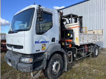Kipper vrachtwagen RENAULT Kerax 370