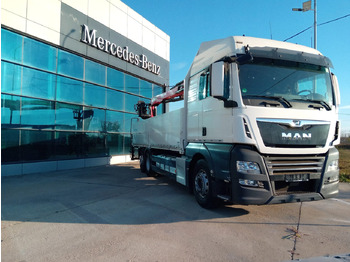 Vrachtwagen met open laadbak MAN TGX 26.460
