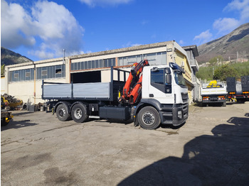 Kraanwagen, Kipper vrachtwagen IVECO STRALIS CUBE 260S31: afbeelding 4