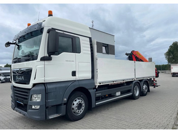 Vrachtwagen met open laadbak MAN TGX 26.460