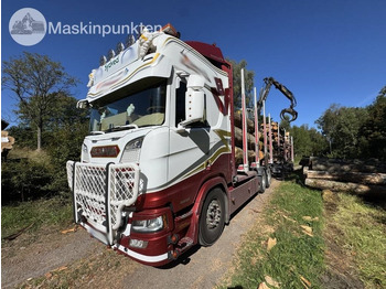 Houttransport SCANIA R 650