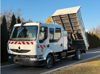 Kipper vrachtwagen RENAULT Midlum 220