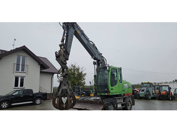 Mobiele graafmachine Koparka kołowa Liebherr A 316 Litronic chwytak podpory pług: afbeelding 2