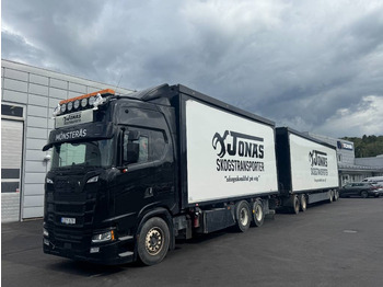 Kipper vrachtwagen SCANIA S 650