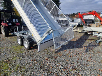 Kipper aanhangwagen Böckmann Kipper PKW Anhänger RK-AL 3016/27 Gitteraufsatz EsayKipp: afbeelding 4