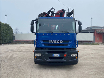 Haakarmsysteem vrachtwagen IVECO STRALIS 260.450 SCARRABILE CON GRU: afbeelding 2