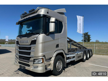 Containertransporter/ Wissellaadbak vrachtwagen SCANIA R