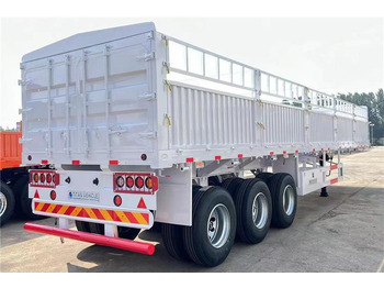 Leasing TITAN Tri Axle 60 Ton Fence Cargo Semi Trailer for Sale In Guinea TITAN Tri Axle 60 Ton Fence Cargo Semi Trailer for Sale In Guinea: afbeelding 3