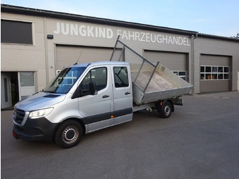 Bestelwagen met open laadbak, Bestelwagen met dubbele cabine Mercedes-Benz Sprinter 319 CDI DoKa Maxi Kipper AHK 2,8t: afbeelding 3