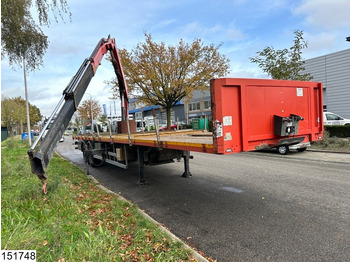 Vlakke/ Open oplegger Lecitrailer open laadbak Fassi, Remote: afbeelding 3