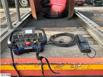 Vlakke/ Open oplegger Lecitrailer open laadbak Fassi, Remote: afbeelding 5