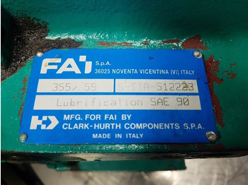 Versnellingsbak en onderdelen voor Bouwmachine CLARK-HURTH 355/59 - Komatsu PW75 - Transmission/Getriebe: afbeelding 3