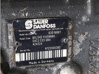 Hydraulica Sauer Danfoss 90L042KA5NN80S4C3-83018881-Drive pump/Fahrpumpe: afbeelding 3