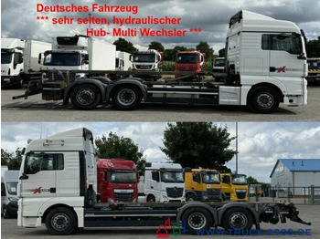 Containertransporter/ Wissellaadbak vrachtwagen MAN TGX 26.480