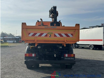 Kipper vrachtwagen, Kraanwagen Mercedes-Benz Axor 1829 4x4 Atlas 7m=800kg FB Winterdienst: afbeelding 2