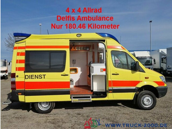 Ambulance Mercedes-Benz Sprinter 515 4x4 RTW Ambulance Delfis Rettung: afbeelding 1