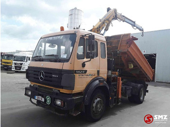 Kipper vrachtwagen, Kraanwagen Mercedes-Benz SK 1824: afbeelding 3