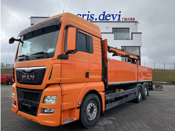 Vrachtwagen met open laadbak MAN TGX 26.480