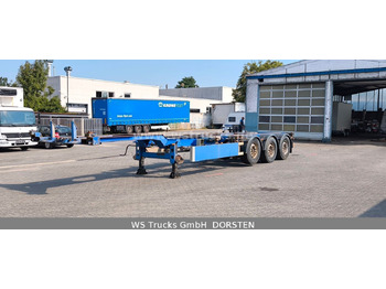 Containertransporter/ Wissellaadbak oplegger RENDERS