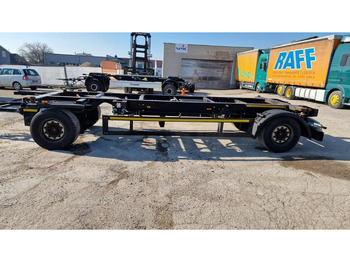Nieuw Containertransporter/ Wissellaadbak aanhangwagen Kögel Lafette JUMBO Drehschemel Lafette 1m Abstellhöhe: afbeelding 4