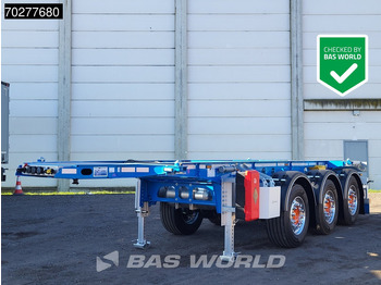 Containertransporter/ Wissellaadbak oplegger D-TEC
