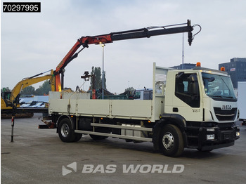 Vrachtwagen met open laadbak, Kraanwagen Iveco Stralis 310 Stralis 4X2 Palfinger PK12002 Crane Kran rotator Steelsuspension Automatic Euro 6: afbeelding 3 Vrachtwagen met open laadbak, Kraanwagen Iveco Stralis 310 Stralis 4X2 Palfinger PK12002 Crane Kran rotator Steelsuspension Automatic Euro 6: afbeelding 3