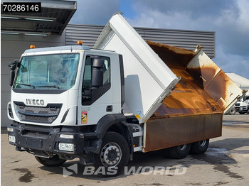 Kipper vrachtwagen Iveco Trakker 360 6X4 10m3 2-Sided Tipper Steelsuspension Big-Axle Automatic Euro 6: afbeelding 3