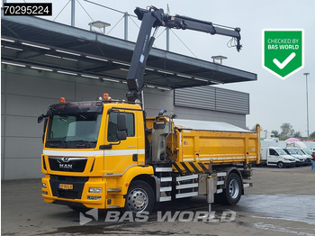 Leasing MAN TGM 18.250 TGM 4X2 NL-Truck 10m3 HSW Tipper 13Ton HMF 1300-K2 Crane Automatic Euro 6 MAN TGM 18.250 TGM 4X2 NL-Truck 10m3 HSW Tipper 13Ton HMF 1300-K2 Crane Automatic Euro 6: afbeelding 1