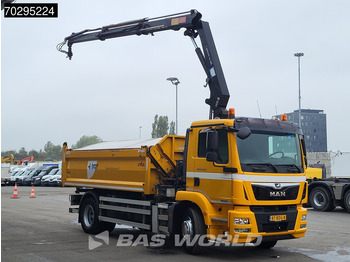 Leasing MAN TGM 18.250 TGM 4X2 NL-Truck 10m3 HSW Tipper 13Ton HMF 1300-K2 Crane Automatic Euro 6 MAN TGM 18.250 TGM 4X2 NL-Truck 10m3 HSW Tipper 13Ton HMF 1300-K2 Crane Automatic Euro 6: afbeelding 3
