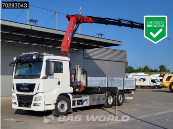 Vrachtwagen met open laadbak MAN TGS 26.460