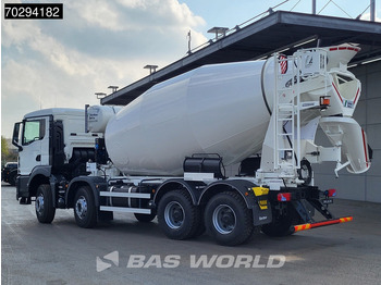 Nieuw Betonmixer MAN TGS 41.440 8X4 New! Stetter 12 FHC BL Mixer Big-Axle Steelsuspension Automatic Euro 6: afbeelding 2