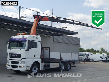 Vrachtwagen met open laadbak MAN TGX 26.480