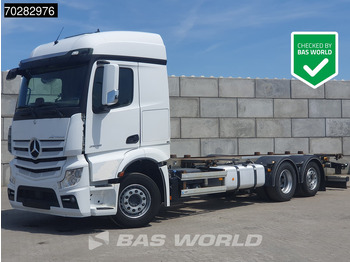 Containertransporter/ Wissellaadbak vrachtwagen MERCEDES-BENZ Actros 2548