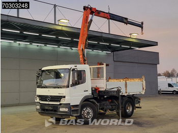 Kipper vrachtwagen, Kraanwagen Mercedes-Benz Atego 1624 4X2 Palfinger PK10000 Kran Crane Manual Steelsuspension Euro 4: afbeelding 3 Kipper vrachtwagen, Kraanwagen Mercedes-Benz Atego 1624 4X2 Palfinger PK10000 Kran Crane Manual Steelsuspension Euro 4: afbeelding 3