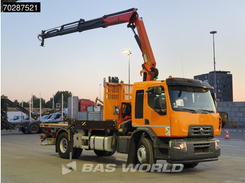 Vrachtwagen met open laadbak, Kraanwagen Renault C 320 4X2 Palfinger PK 18002 EH Crane Optibrake Automatic Euro 6: afbeelding 3