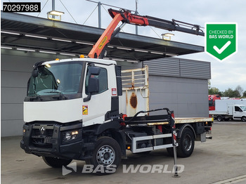Vrachtwagen met open laadbak RENAULT C 380