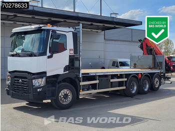 Vrachtwagen met open laadbak RENAULT C 480