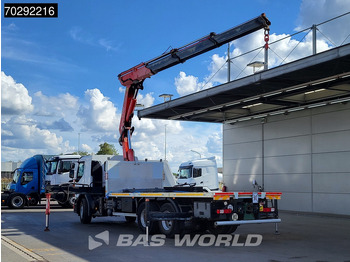 Vrachtwagen met open laadbak, Kraanwagen Renault Premium 370 6X2 Fassi F330B.23 Kran Crane Manual Big-Axle Lift-Axle Euro 4: afbeelding 2