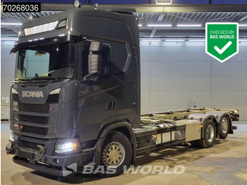 Containertransporter/ Wissellaadbak vrachtwagen SCANIA S 540