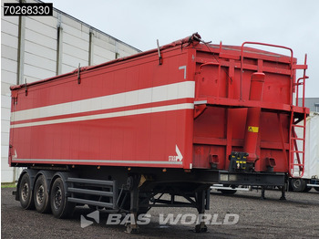 Kipper oplegger Stas S300CX 3 axles NL-Trailer 62m3 ALU: afbeelding 3