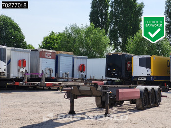 Containertransporter/ Wissellaadbak oplegger VAN HOOL