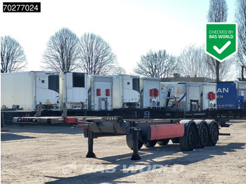 Containertransporter/ Wissellaadbak oplegger VAN HOOL